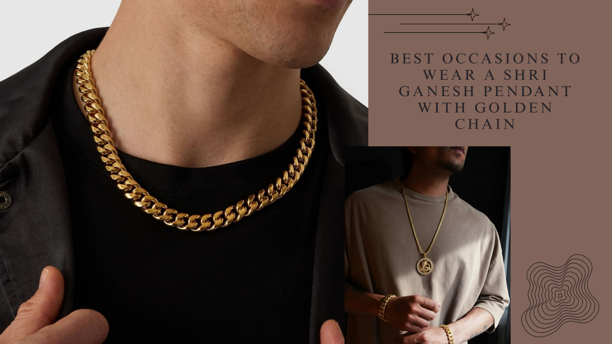 Best Occasions to Wear a Shri Ganesh Pendant With Golden Chain
