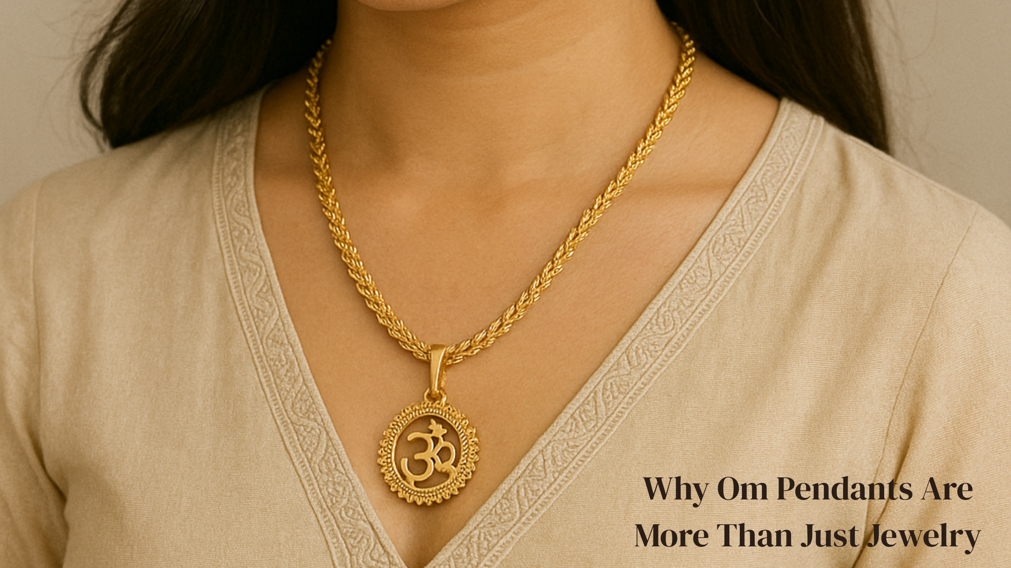 Why Om Pendants Are More Than Just Jewelry
