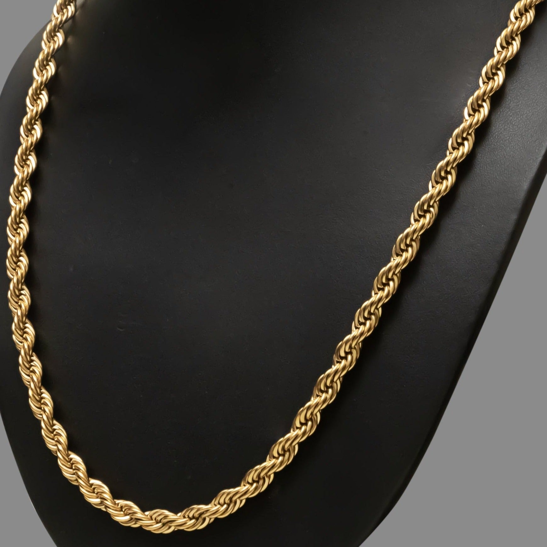 Men Gold Rope Chain