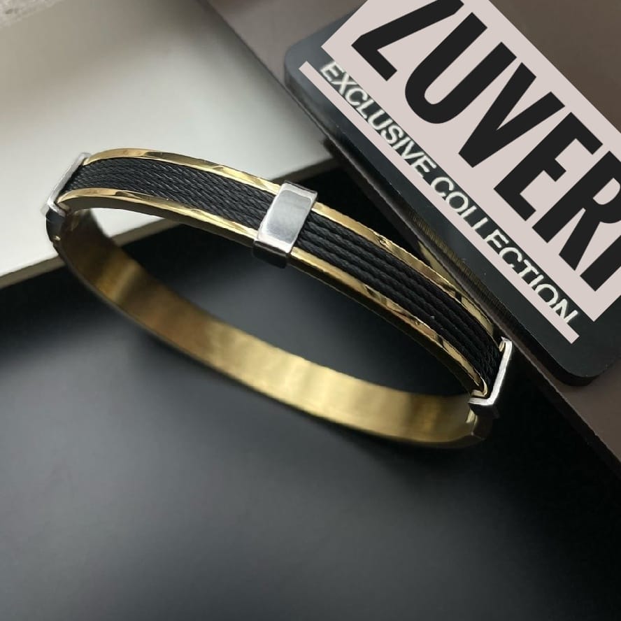 Lucifer Gold Black Bracelet