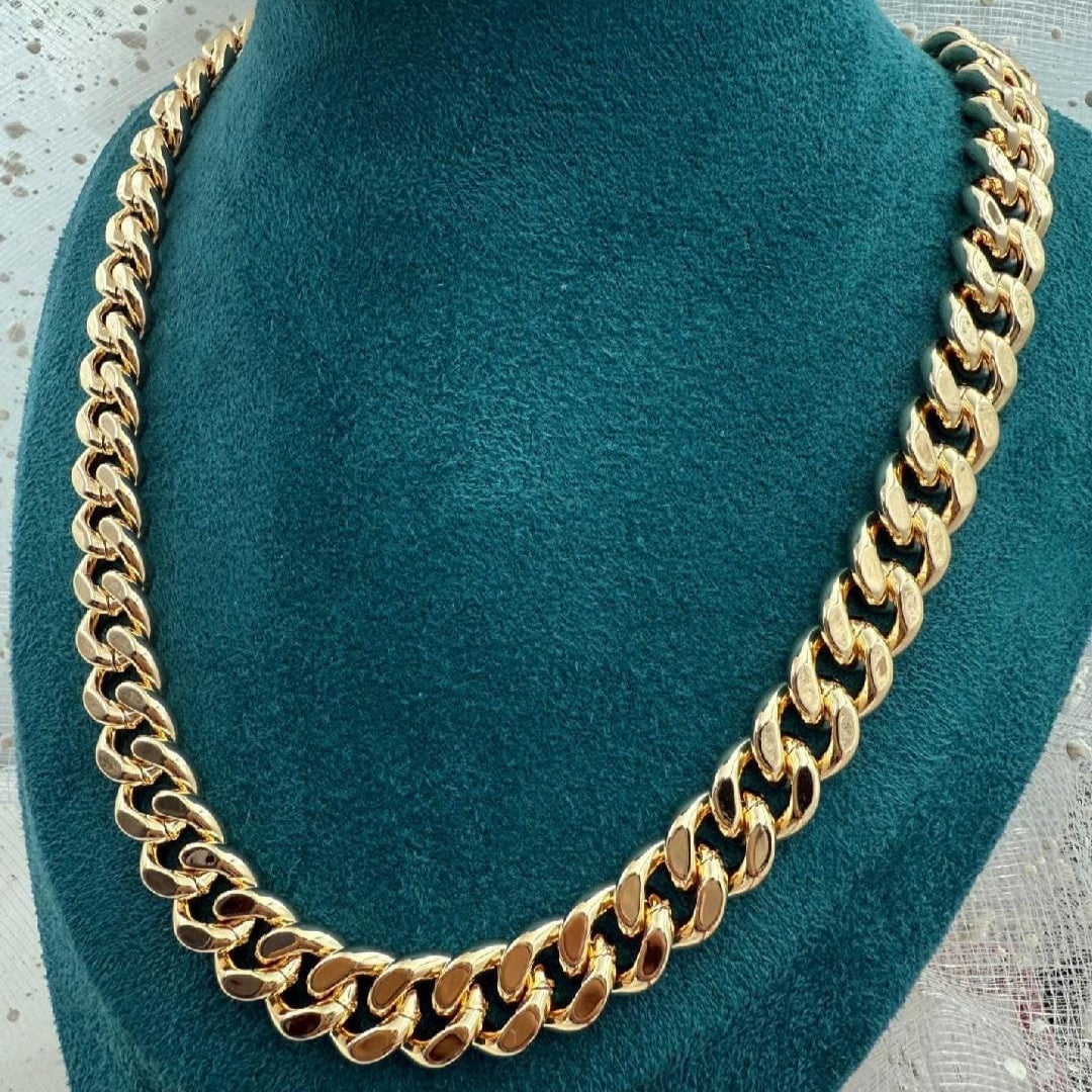 Cuban Men'S Havy Golden Chain