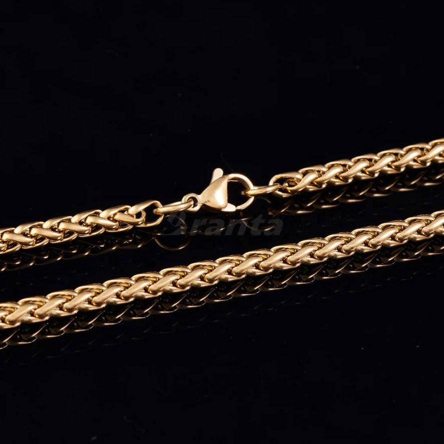 Mens Gold Chain-001 (3MM)