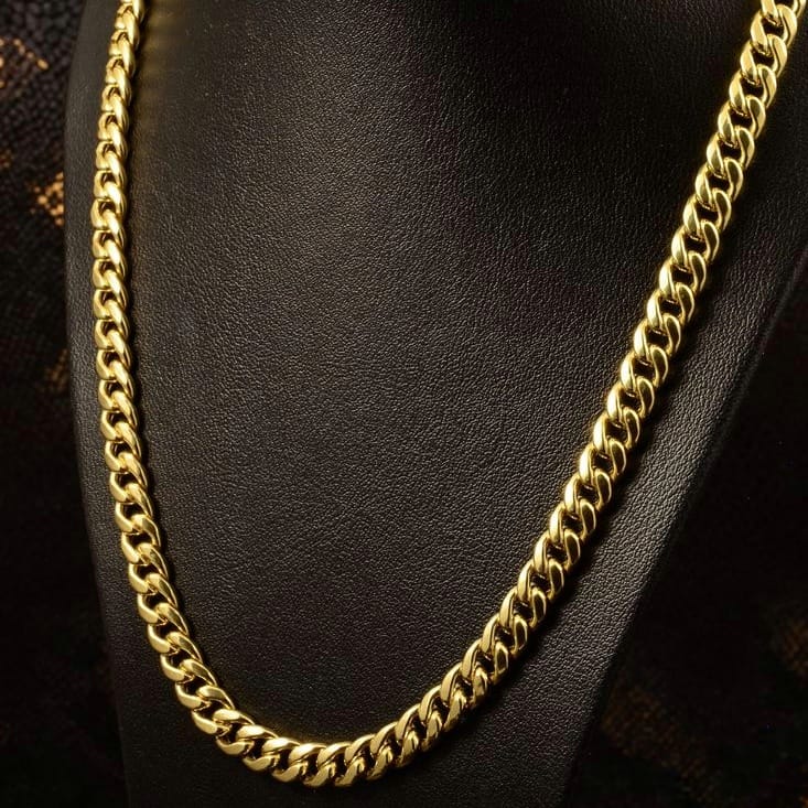 Cuban Link Men'S Golden Chain