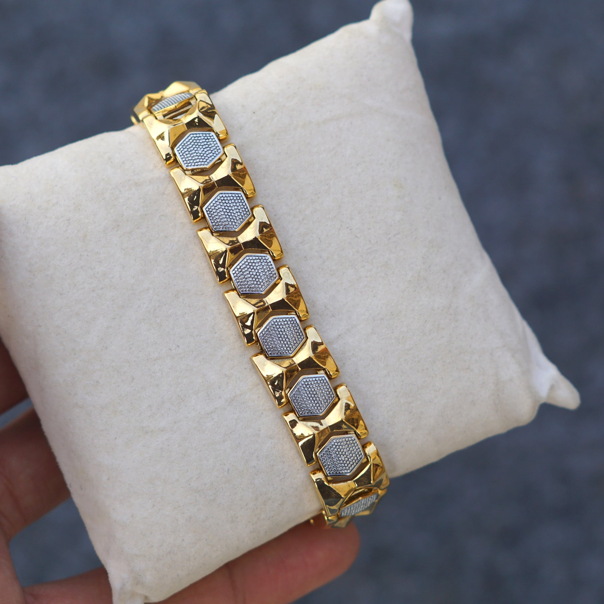 Marco Gold & Silver Loose Bracelet