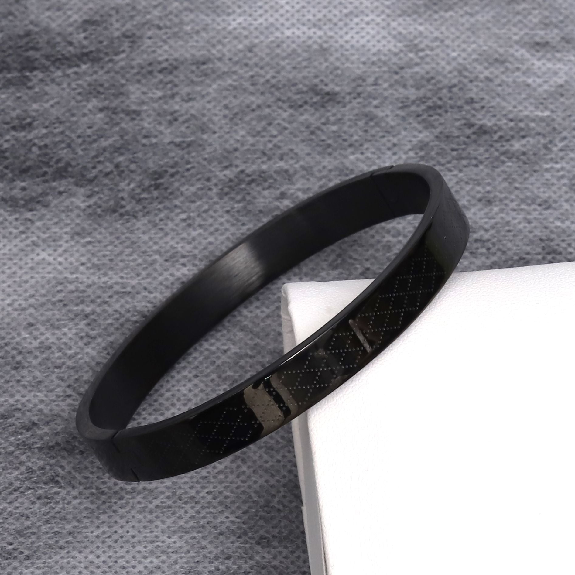 Cross Line Black Premium Bracelet