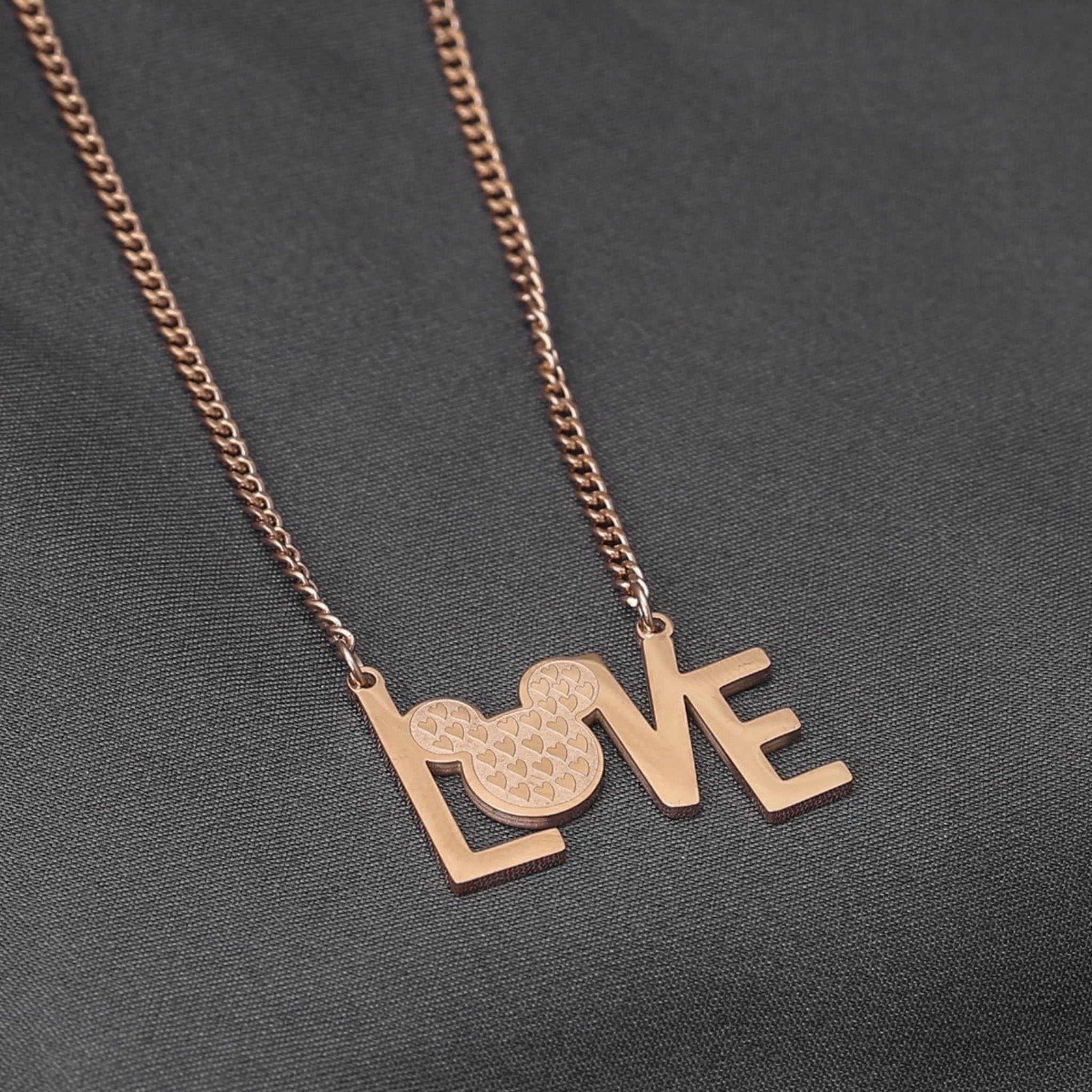 Classic Love Rose Gold Necklace