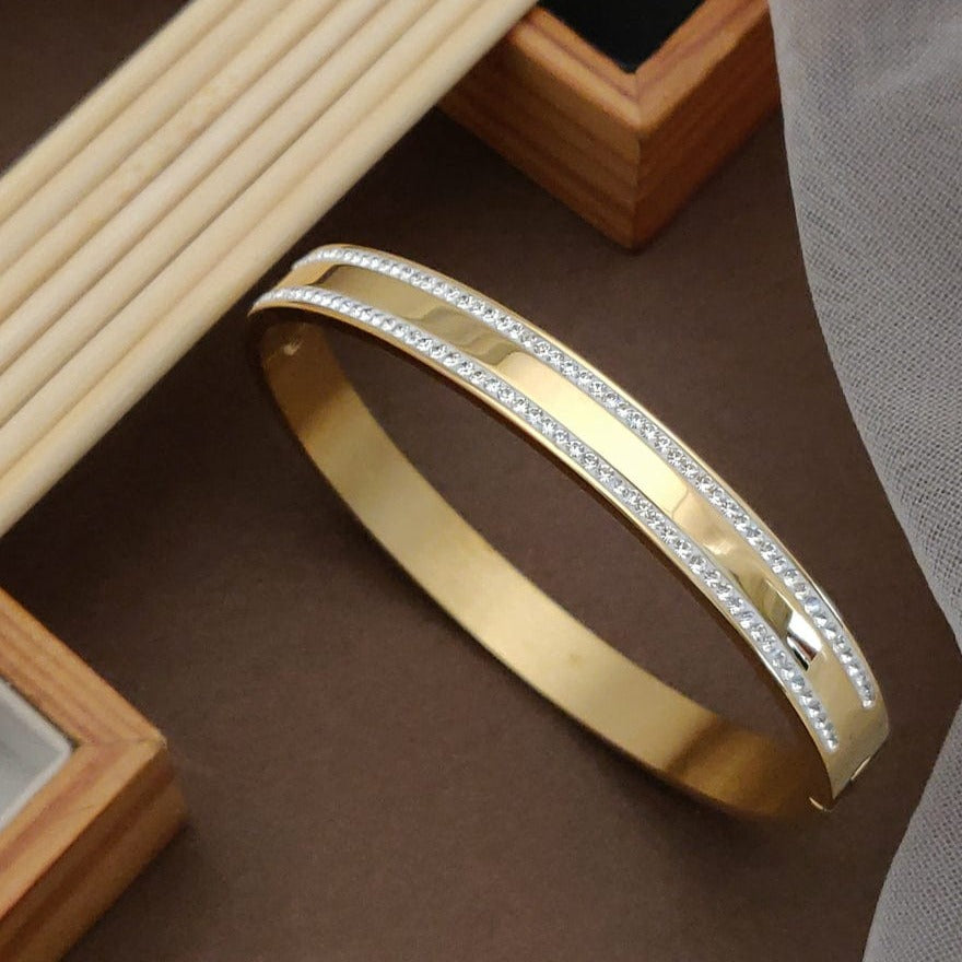 Ozark Diamond Gold Bracelet