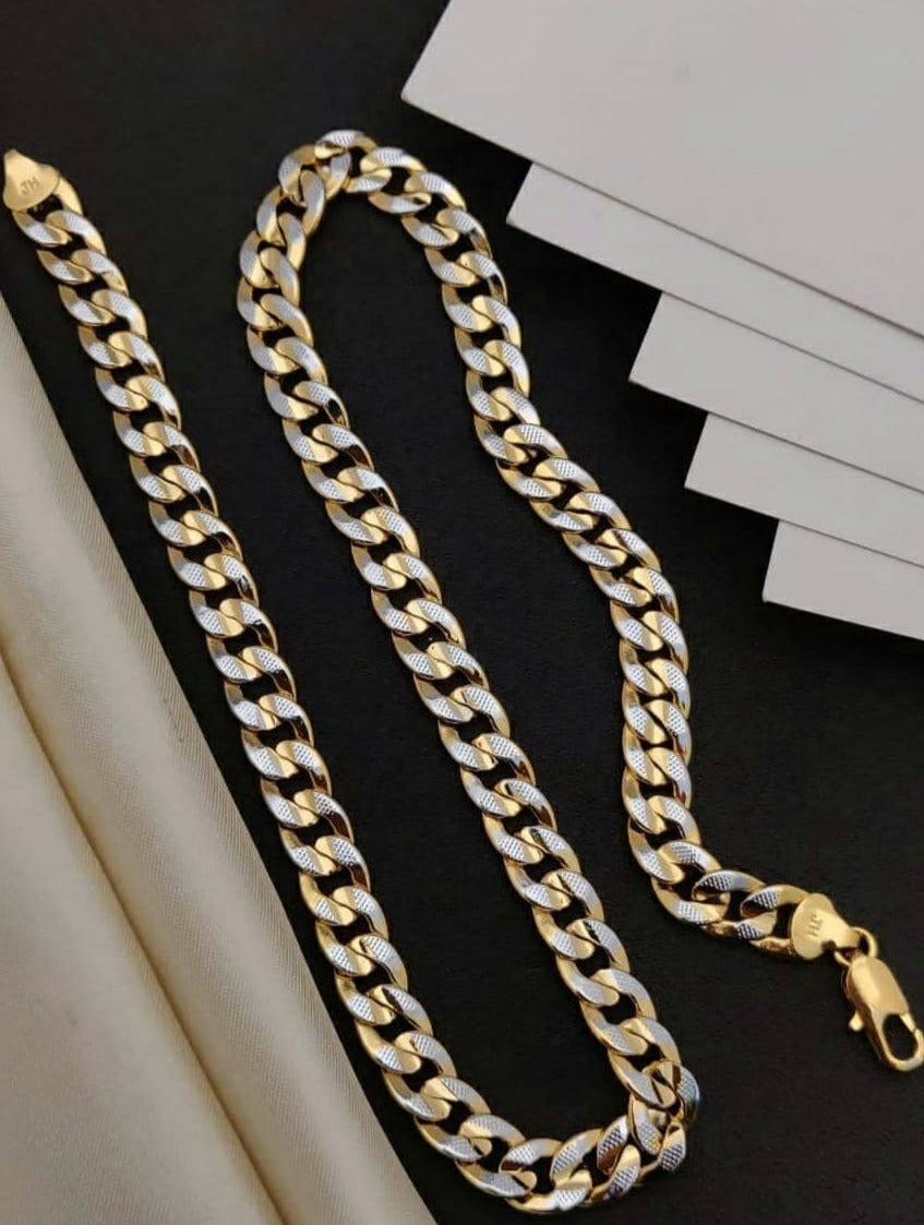 Ares Gold Silver Chain